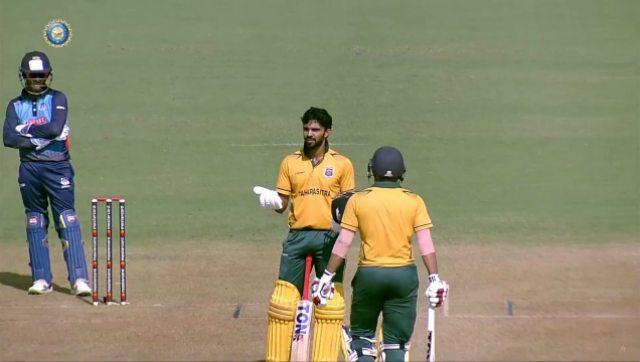 Watch: Ruturaj Gaikwad smashes 7 sixes in an over to make world record; Twitter reacts Watch: Ruturaj Gaikwad smashes 7 sixes in an over to make world record; Twitter reacts