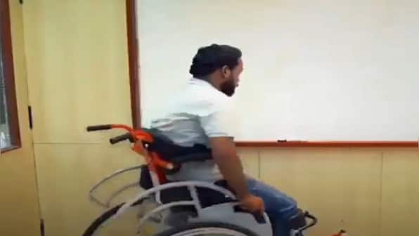 Viral video: India's first standing wheelchair is all about simplicity and innovation