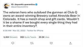 People come together to show support for military veteran who subdued Colorado Springs shooter