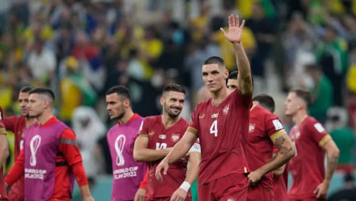 FIFA World Cup: Serbia face probe from football's governing body over depiction of Kosovo flag FIFA World Cup: Serbia face probe from football's governing body over depiction of Kosovo flag
