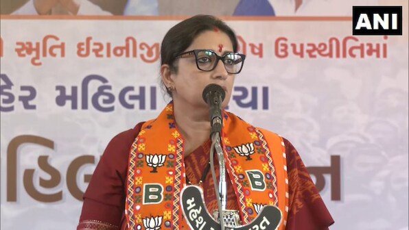 Smriti Irani attacks Rahul Gandhi over alleged ‘Pakistan Zindabad’ slogan during Bharat Jodo Yatra