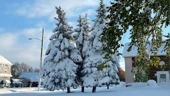 Massive snowfall buries cars, keeps falling in western New York