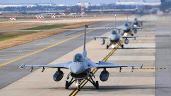 South Korea scrambles jets after North Korea sends 180 fighter planes into action