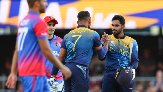 T20 World Cup: Hasaranga, de Silva star as Sri Lanka defeat Afghanistan to keep semi-final hopes alive T20 World Cup: Hasaranga, de Silva star as Sri Lanka defeat Afghanistan to keep semi-final hopes alive