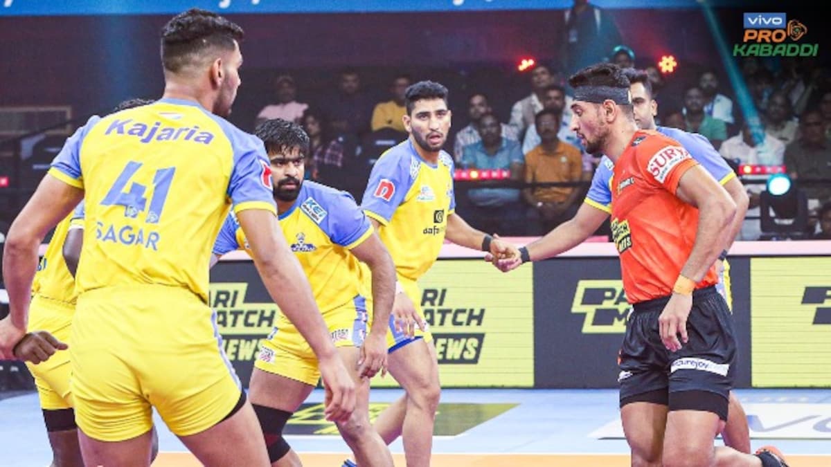 Pro Kabaddi 2022: Sagar, Ajinkya Pawar star as Tamil Thalaivas beat U Mumba