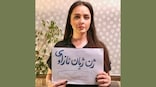 Iran Protests: Actor Taraneh Alidoosti poses without hijab