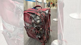 'Throwing it off would be in better shape': Photo of destroyed luggage after flight gets hilarious reactions