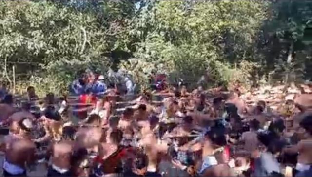 Watch: Nagaland Min Temjen Imna Along shares video of 'Stone Pulling Ceremony' Watch: Nagaland Min Temjen Imna Along shares video of 'Stone Pulling Ceremony'