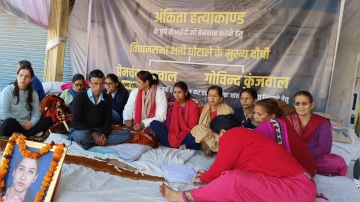 Ankita Bhandari’s parents on indefinite hunger strike seeking CBI probe into her murder, say don’t trust state SIT