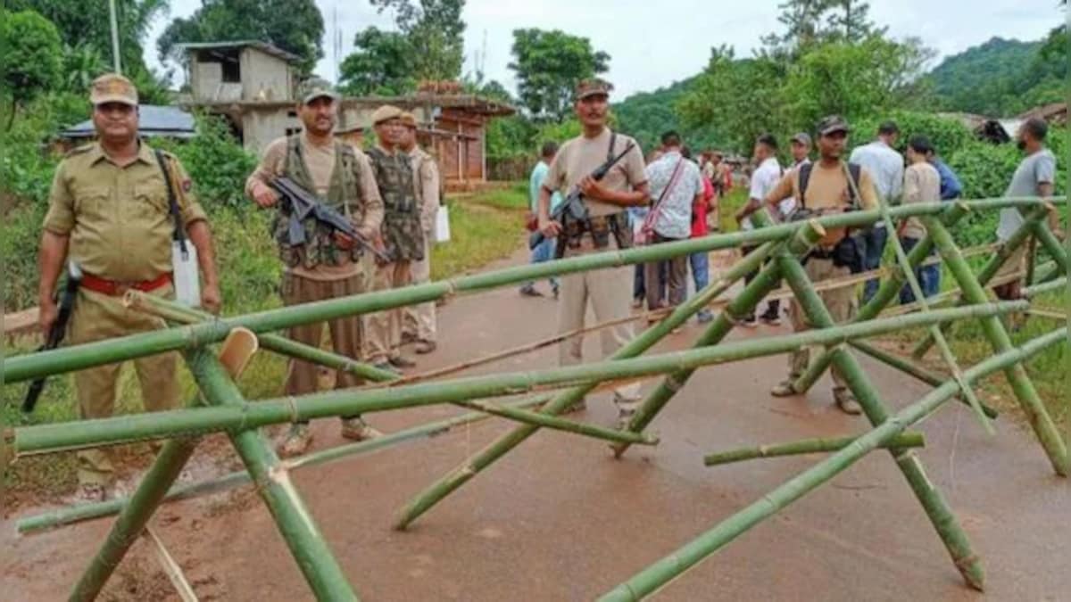 Post Assam-Meghalaya border row, protesters burn effigies of Amit Shah, CM Sangma in Shillong