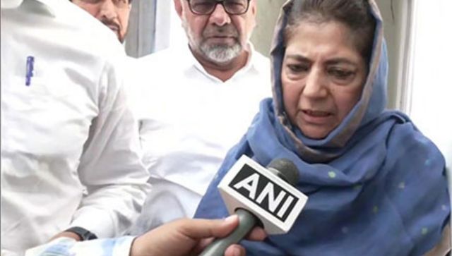 PDP chief Mehbooba Mufti served notice to vacate government quarter within 24 hours PDP chief Mehbooba Mufti served notice to vacate government quarter within 24 hours