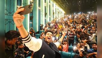 Ajay Devgn thanks Kartik Aaryan for inaugurating his NY Cinema in Ahmedabad