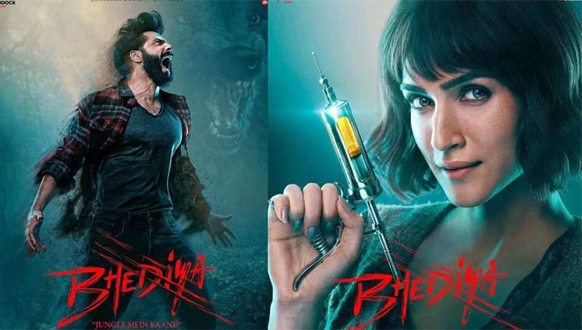 Bhediya: Varun Dhawan, for all his earnestness & eagerness, looks hardly convincing as a werewolf Bhediya: Varun Dhawan, for all his earnestness & eagerness, looks hardly convincing as a werewolf