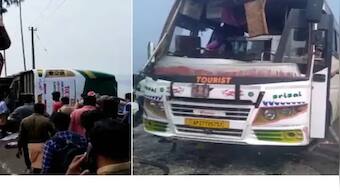 Kerala: Bus carrying 44 pilgrims to Sabrimala from Andhra overturns, 8-year-old boy among 3 in critical condition