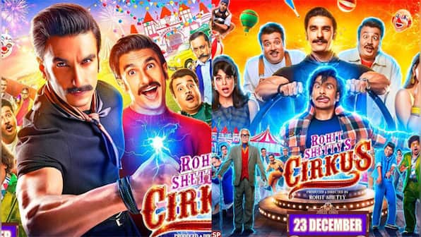 Cirkus: Ranveer Singh shares three new posters with fans and it seems it's all set to be a blockbuster!