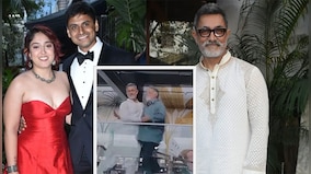 Watch: Aamir Khan, Mansoor Khan dance on Papa Kehte Hain at Ira Khan’s engagement bash; fans can’t keep calm