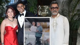 Watch: Aamir Khan, Mansoor Khan dance on Papa Kehte Hain at Ira Khan’s engagement bash; fans can’t keep calm