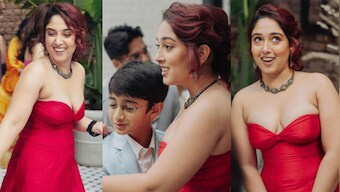 Ira Khan feels like a princess at her engagement, hugs younger brother Azad Rao Khan