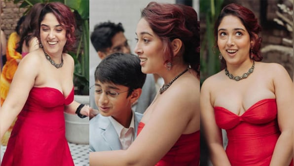 Ira Khan feels like a princess at her engagement, hugs younger brother Azad Rao Khan