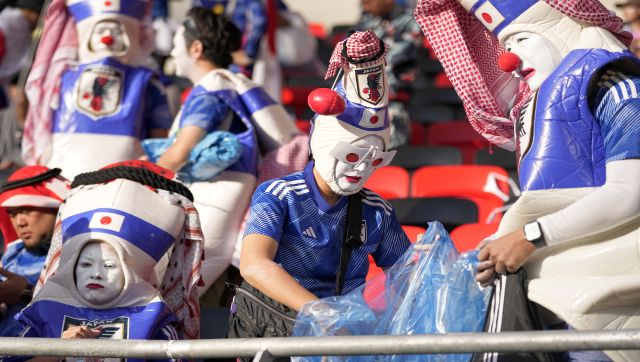 Clean Sweep: Why Japanese fans are cleaning stadiums at the 2022 FIFA World Cup Clean Sweep: Why Japanese fans are cleaning stadiums at the 2022 FIFA World Cup
