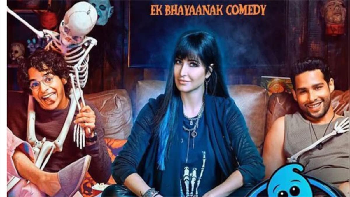 Phone Bhoot movie review: Sputtering horror comedy, survives on its charismatic cast