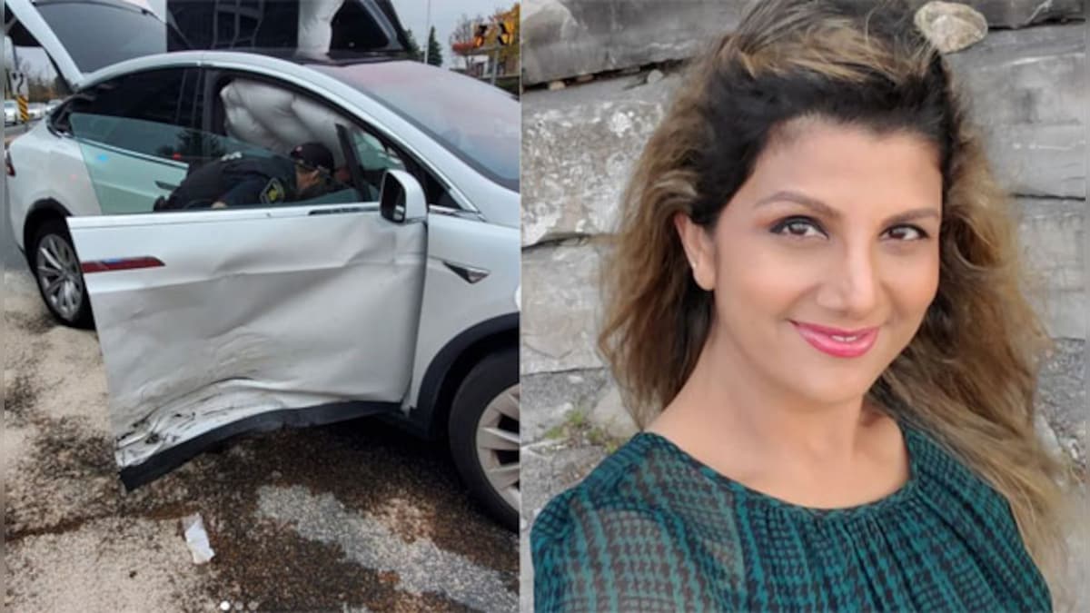 Actress Rambha's car meets with an accident, daughter Sasha hospitalized