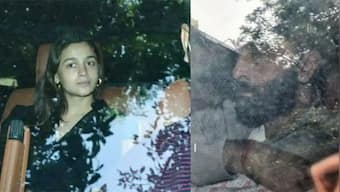 Ranbir Kapoor and Alia Bhatt clicked with their baby girl as the actress gets discharged from hospital