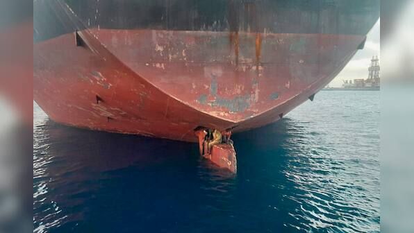 Nigerian stowaways found on ship's rudder in Canary Islands
