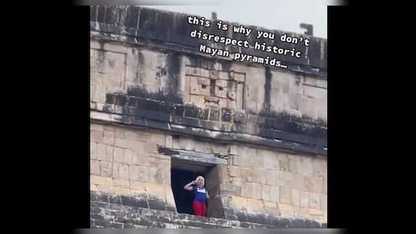 Mexico: Woman booed for disrespecting sacred ancient Mayan Pyramid