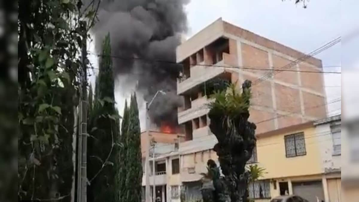 WATCH: Small plane crashes into residential area in Colombia's second-largest city Medellin