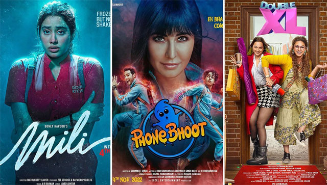 Trade Talk: As Phone Bhoot, Mili, and Double XL battle this week, Bollywood goes from bad to worse Trade Talk: As Phone Bhoot, Mili, and Double XL battle this week, Bollywood goes from bad to worse