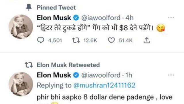 American-Australian prof’s handle displaying Musk’s name spooks Twitterati, sends out tweets in Hindi American-Australian prof’s handle displaying Musk’s name spooks Twitterati, sends out tweets in Hindi