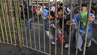 Peru protesters tear-gassed after president calls for truce