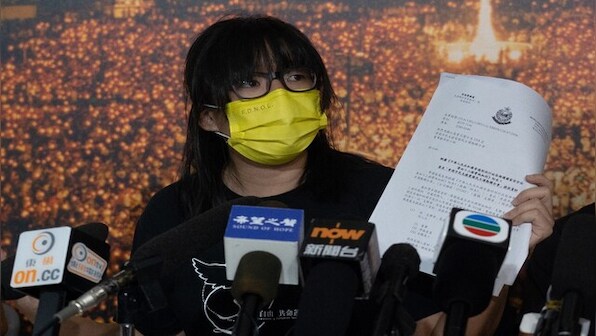 Hong Kong court convicts three activists behind Tiananmen vigil