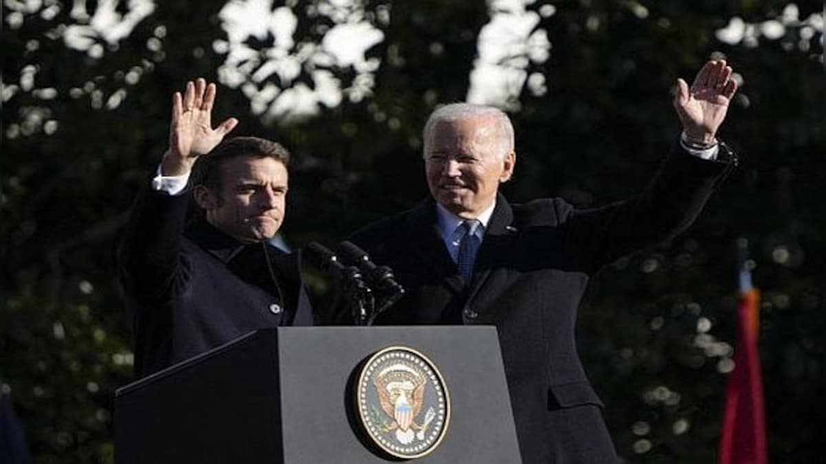 Explained: Key takeaways from Emmanuel Macron’s state visit with Joe Biden