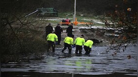 Four children ‘critical’ after being pulled out from icy lake in UK