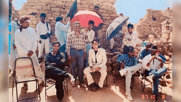 Throwback Thursday: Ajay Devgn shares unseen picture with Saif Ali Khan from sets of Kachche Dhaage