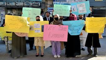 WATCH: Taliban thrashing, shooting male students for boycotting exams over university ban on women