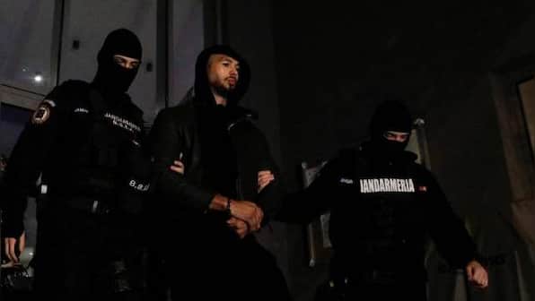 Former kickboxer Andrew Tate held in Romania for human trafficking