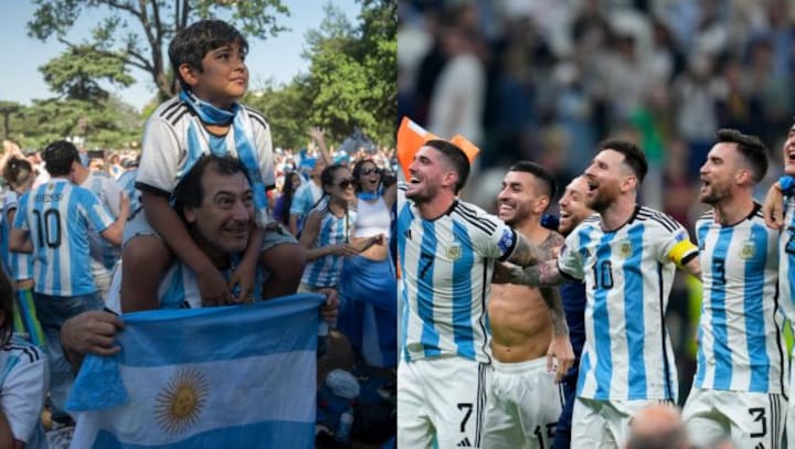 Argentina erupts in joy as Lionel Messi and Co thrash Croatia to reach FIFA World Cup final