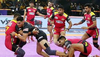 Pro Kabaddi 2022 Highlights: Tamil Thalaivas beat UP Yoddhas 6-4 in tie-breaker; Bengaluru Bulls beat Dabang Delhi 56-24