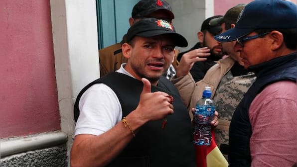 Bolivian police detain country's main opposition leader Luis Fernando Camacho