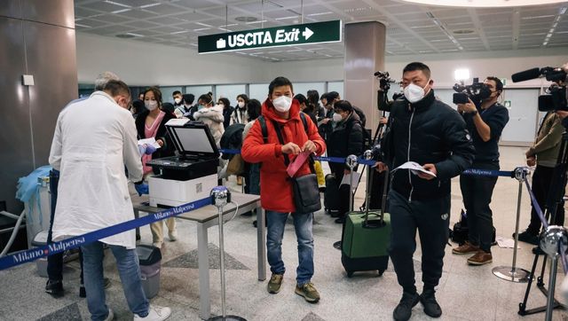 'Unjustified', says EU as Italy urges peers to test China arrivals for Covid-19 'Unjustified', says EU as Italy urges peers to test China arrivals for Covid-19