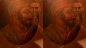 Akshay Kumar kickstarts the shooting of Mahesh Manjrekar's Vedat Marathe Veer Daudale Saat in Mumbai
