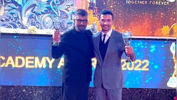Vivek Ranjan Agnihotri's The Kashmir Files honored as the Golden Film of Indian cinema by Indian Television Awards