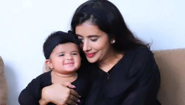 Charu Asopa express happiness as daughter Ziana walks her first steps, calls it 'big day' Charu Asopa express happiness as daughter Ziana walks her first steps, calls it 'big day'