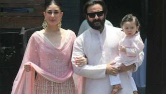Taimur's Sports Day Event: Kareena Kapoor Khan turns cheerleader for hubby Saif Ali Khan and son