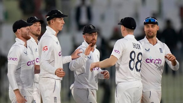 Pakistan vs England: Visitors sense lead in 1st Test despite centuries from Babar, Imam and Shafique