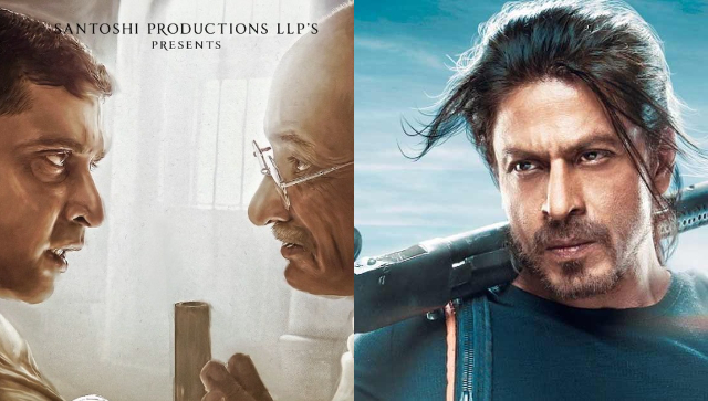 Shah Rukh Khan’s Pathaan to clash with Rajkumar Santoshi’s comeback film Gandhi-Godse Ek Yudh Shah Rukh Khan’s Pathaan to clash with Rajkumar Santoshi’s comeback film Gandhi-Godse Ek Yudh