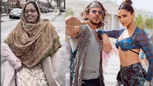 Viral video: Woman dances to Shah Rukh Khan's Jhoome Jo Pathaan, wins internet